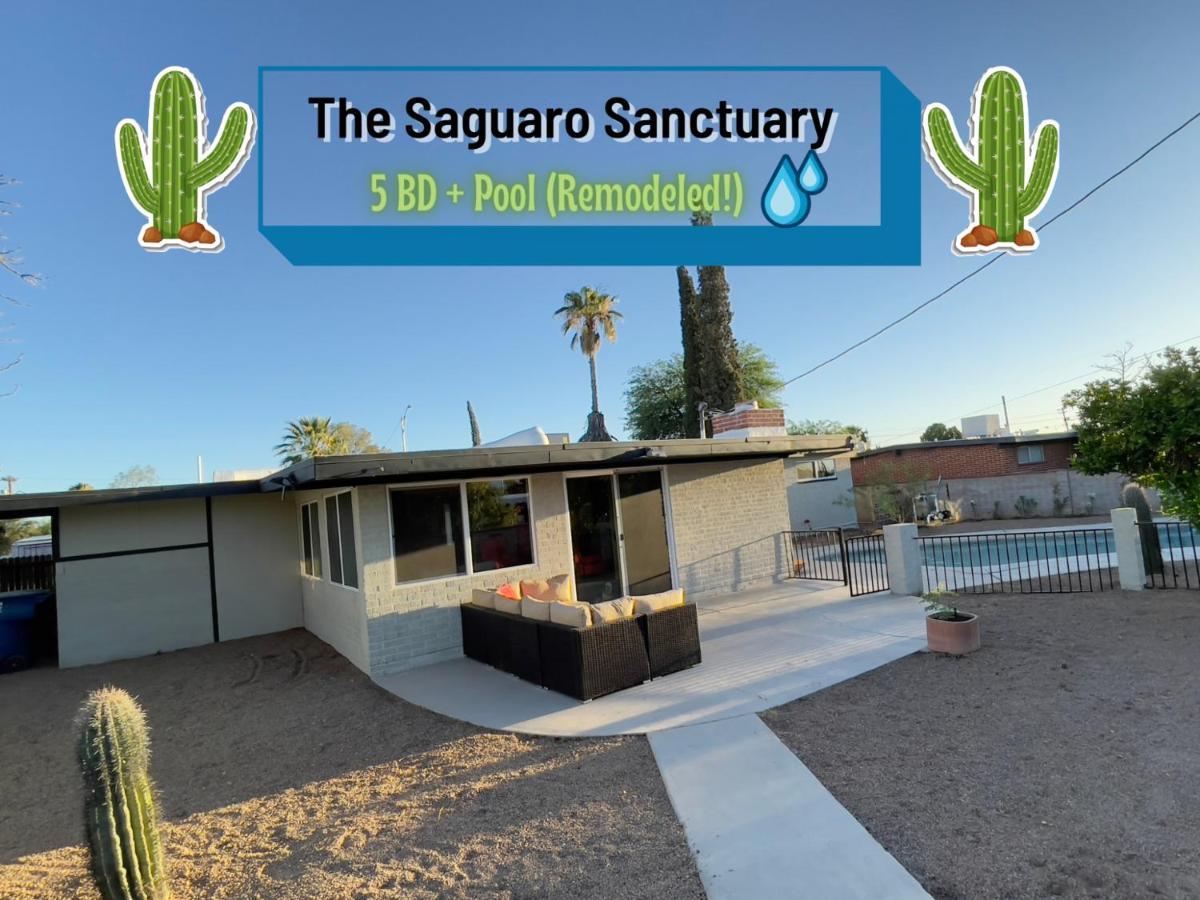 Private Home - Heated Pool, Billiards, Darts, Foosball, Fireplace, 5 Smart Tvs, Bbq, Cotton Bedding - The Saguaro Sanctuary, Pool Heat Optional Тусон Экстерьер фото
